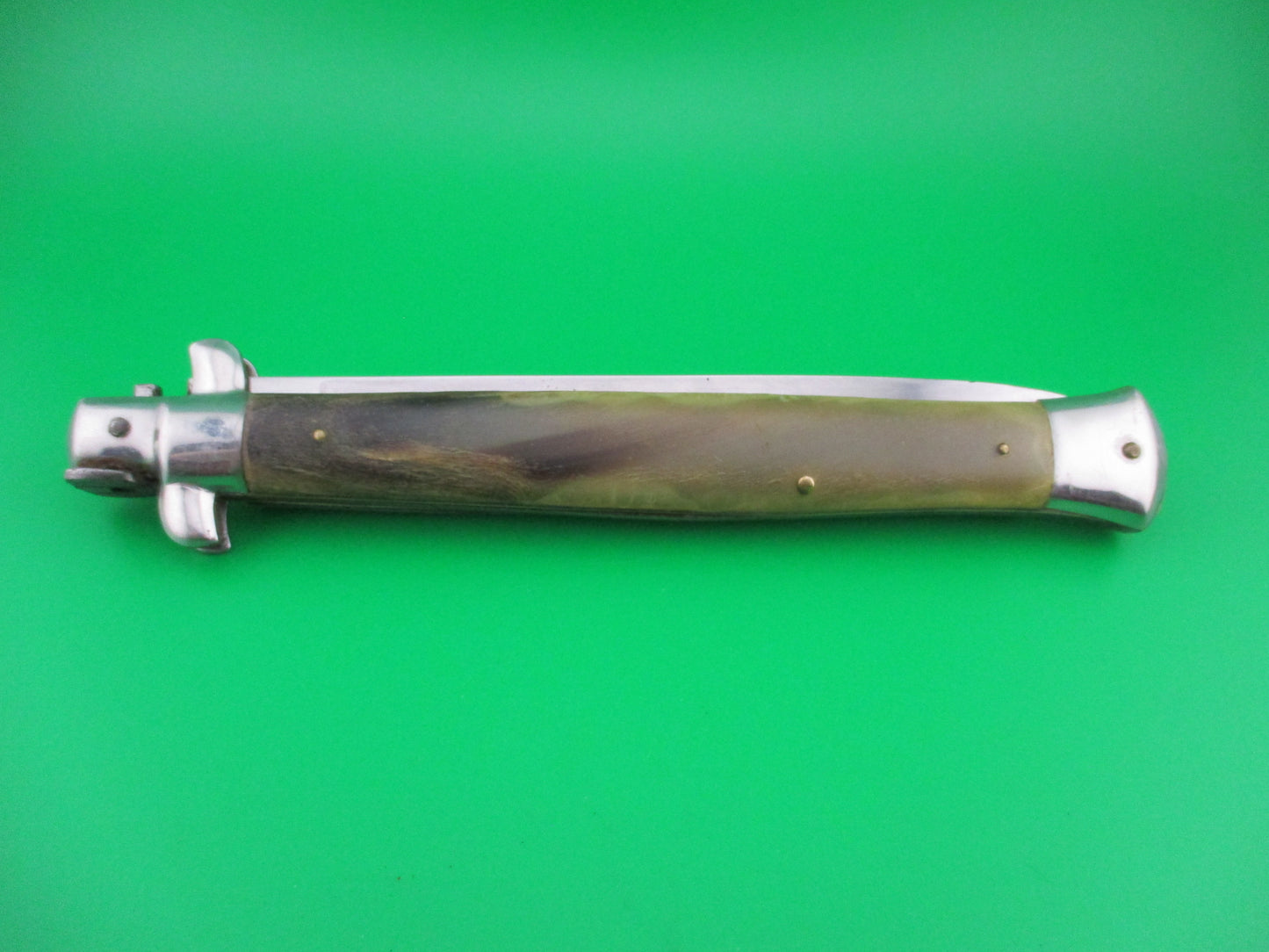 z B Rostfrei 33cm Italian Vintage swivel bolster stiletto automatic knife