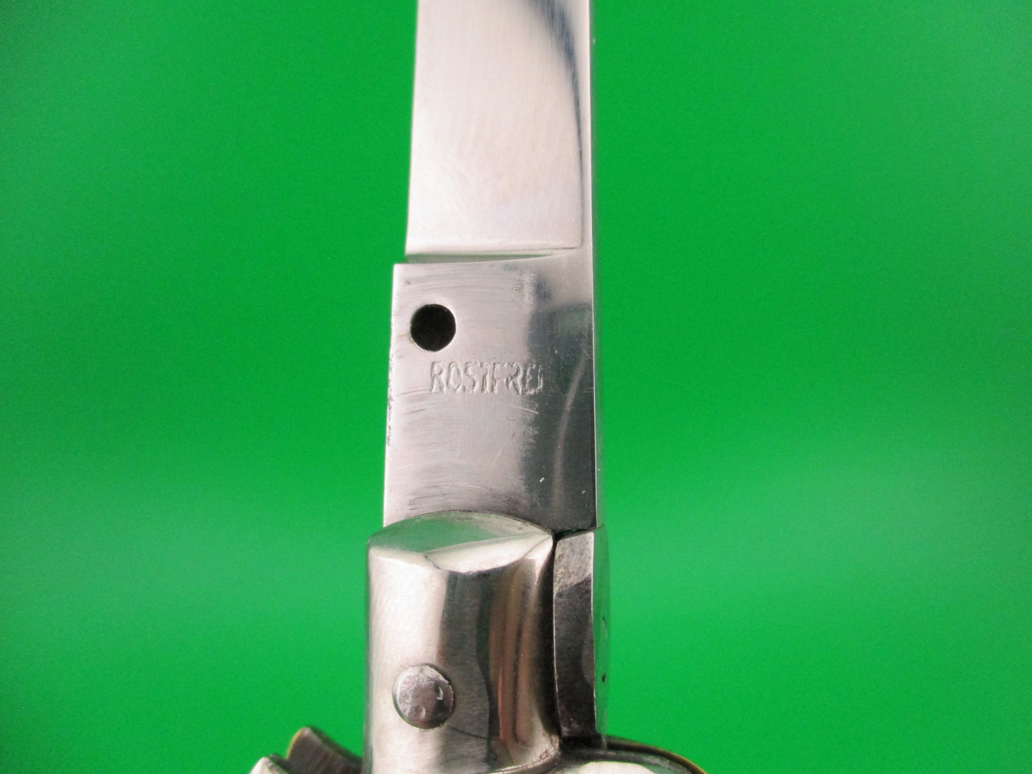 ROSTFREI 28cm Italian Transitional Skull Safety Vintage automatic knife