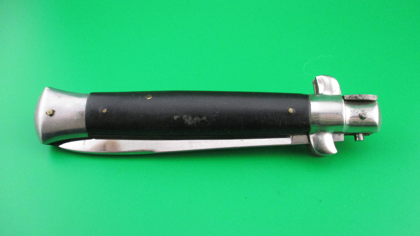 REGINA Crown 23cm Italian Stiletto swivel bolster automatic knife