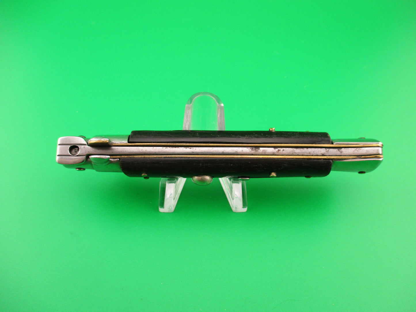 Rostfrei 21cm Italian Swivel bolster Vintage 1980s automatic knife sold in Germany