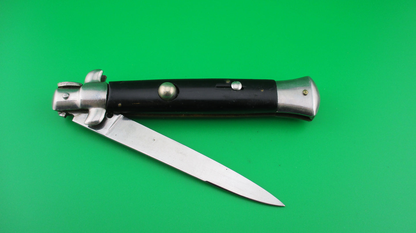 REGINA Crown 23cm Italian Stiletto swivel bolster automatic knife