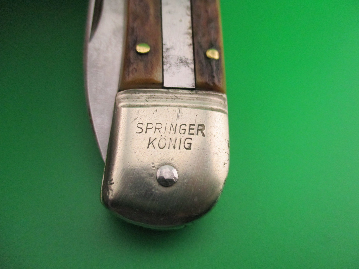 SOLINGEN MI GERMANY 20cm German Lever Shell puller automatic Johnny Cade knife