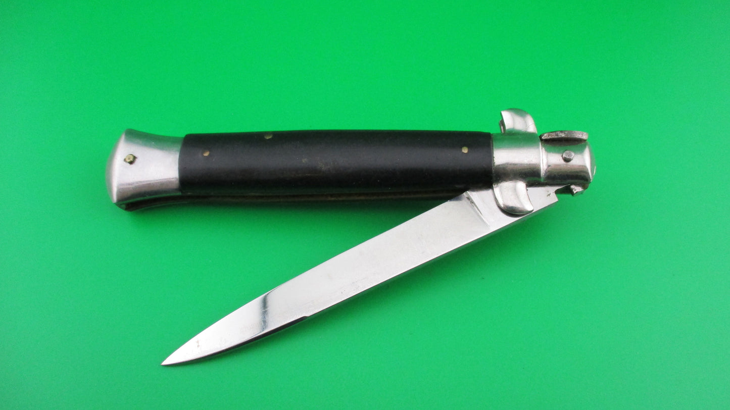 REGINA Crown 23cm Italian Stiletto swivel bolster automatic knife