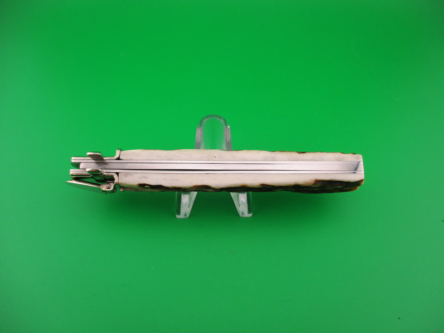 AGA CAMPOLIN Dominus 23cm Stag Lever automatic knife new in box