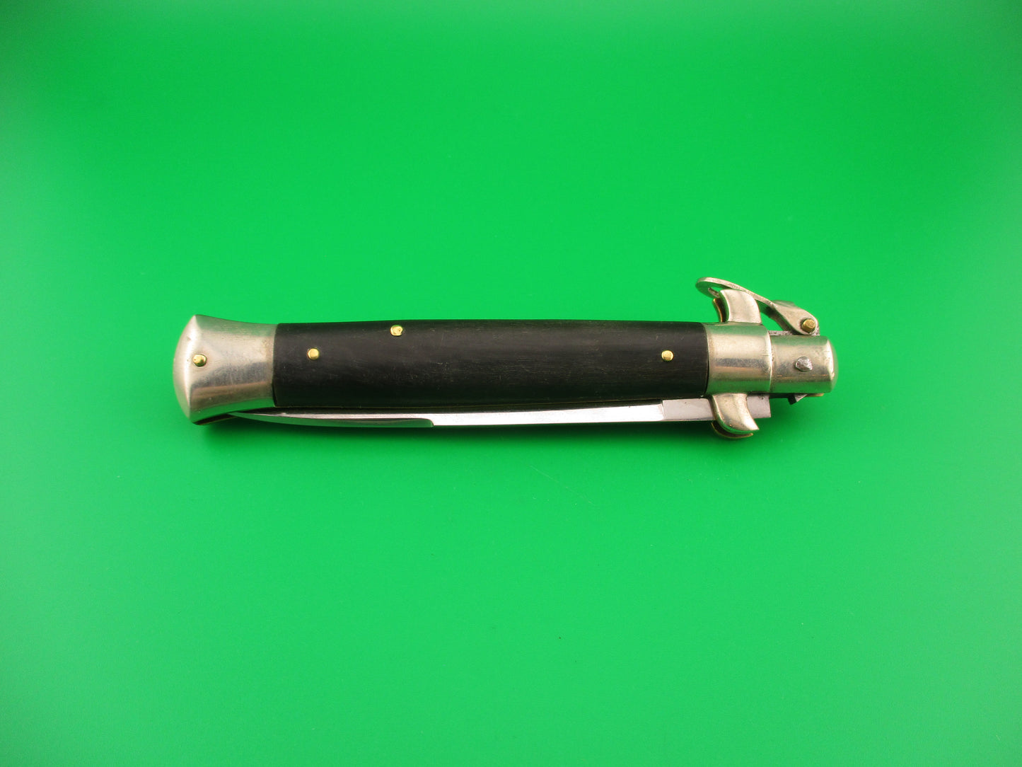 VENIZIA INOX Gondola 23cm Italian Fulcrum release Vintage 1960s automatic knife