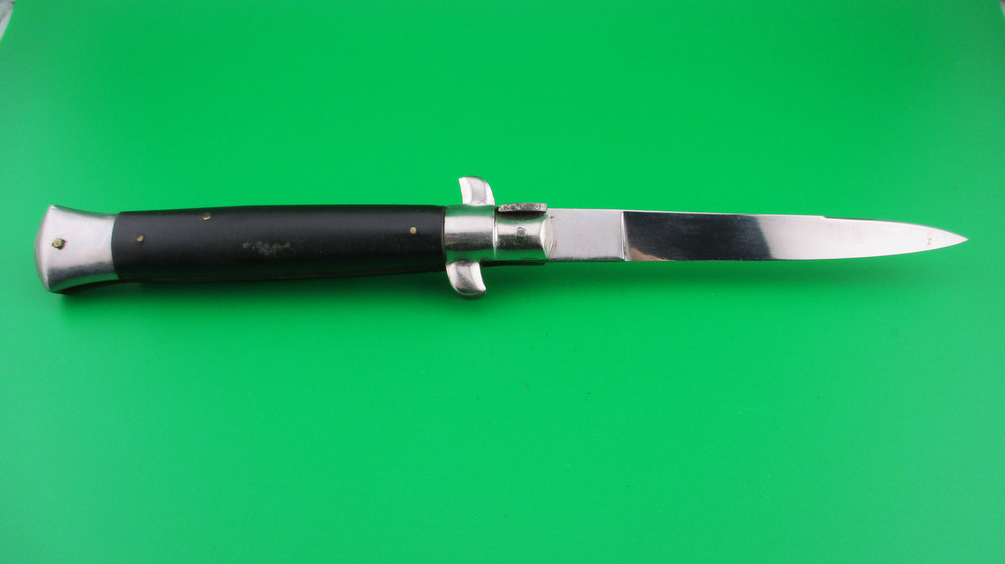 REGINA Crown 23cm Italian Stiletto swivel bolster automatic knife
