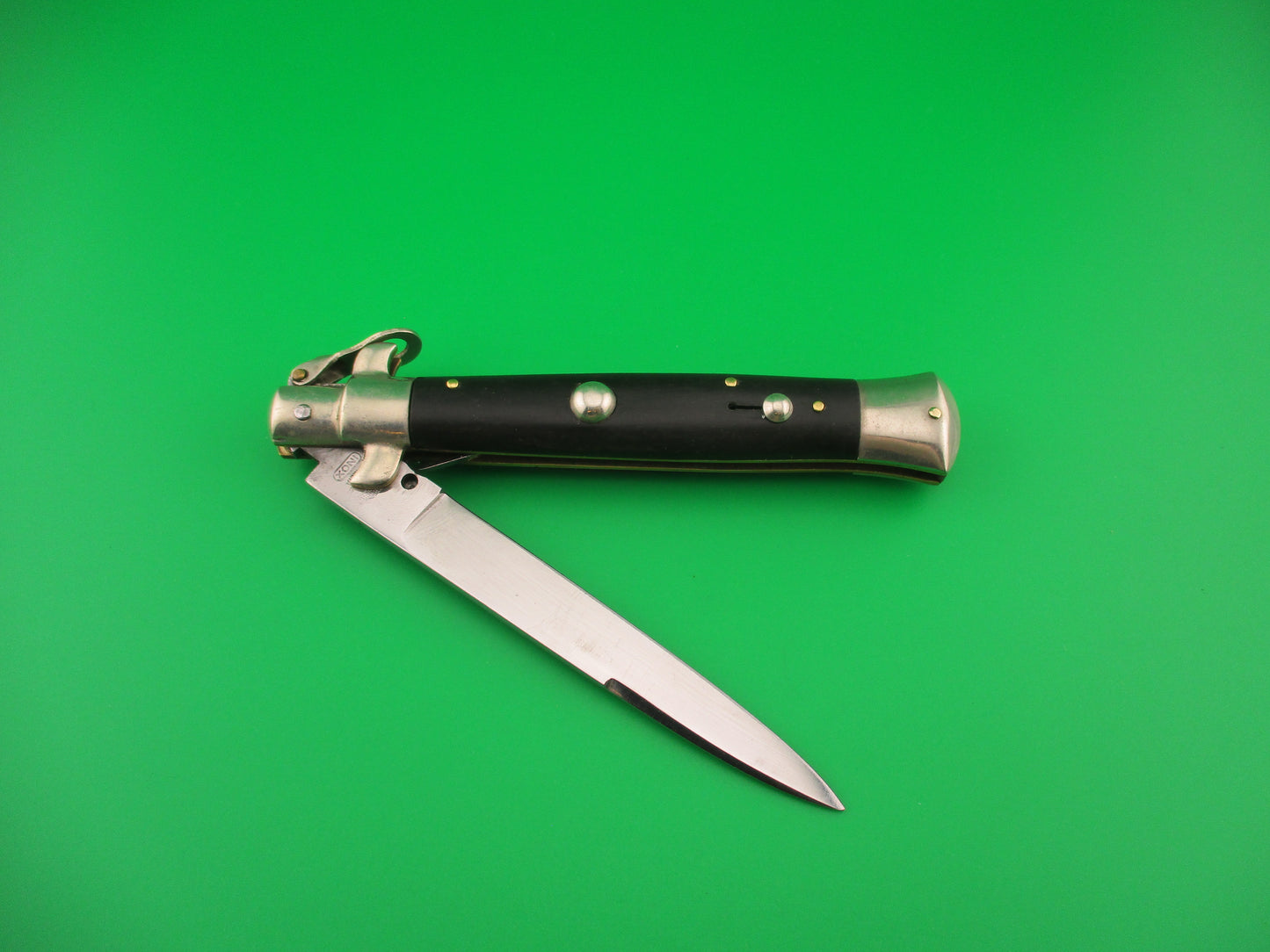 VENIZIA INOX Gondola 23cm Italian Fulcrum release Vintage 1960s automatic knife