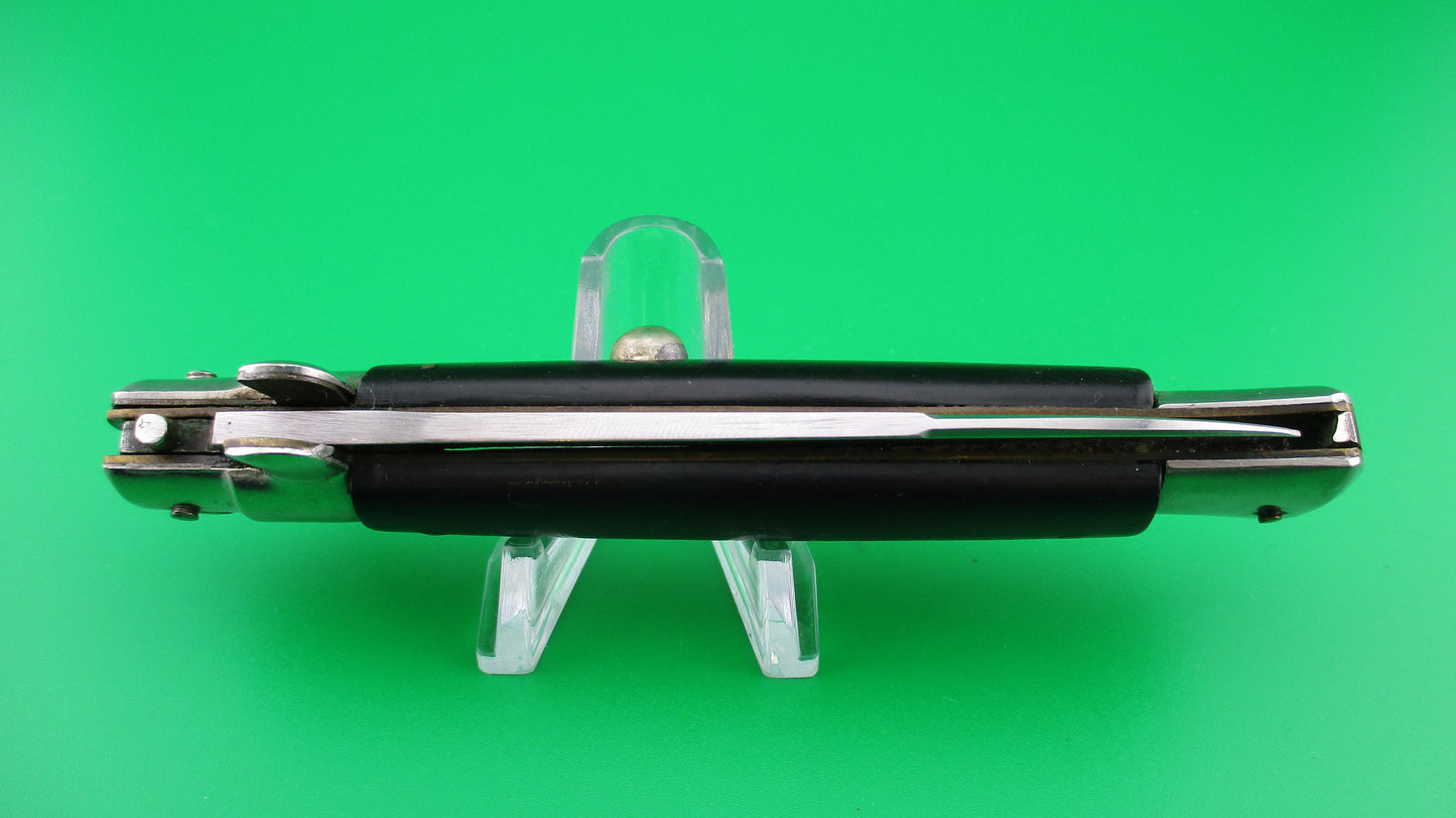 REGINA Crown 23cm Italian Stiletto swivel bolster automatic knife