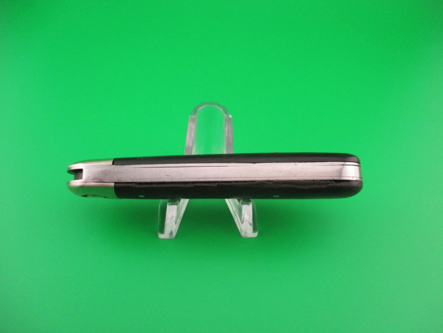 PRESS BUTTON KNIFE CO BUSINESS Spear point Ebony Antique automatic knife