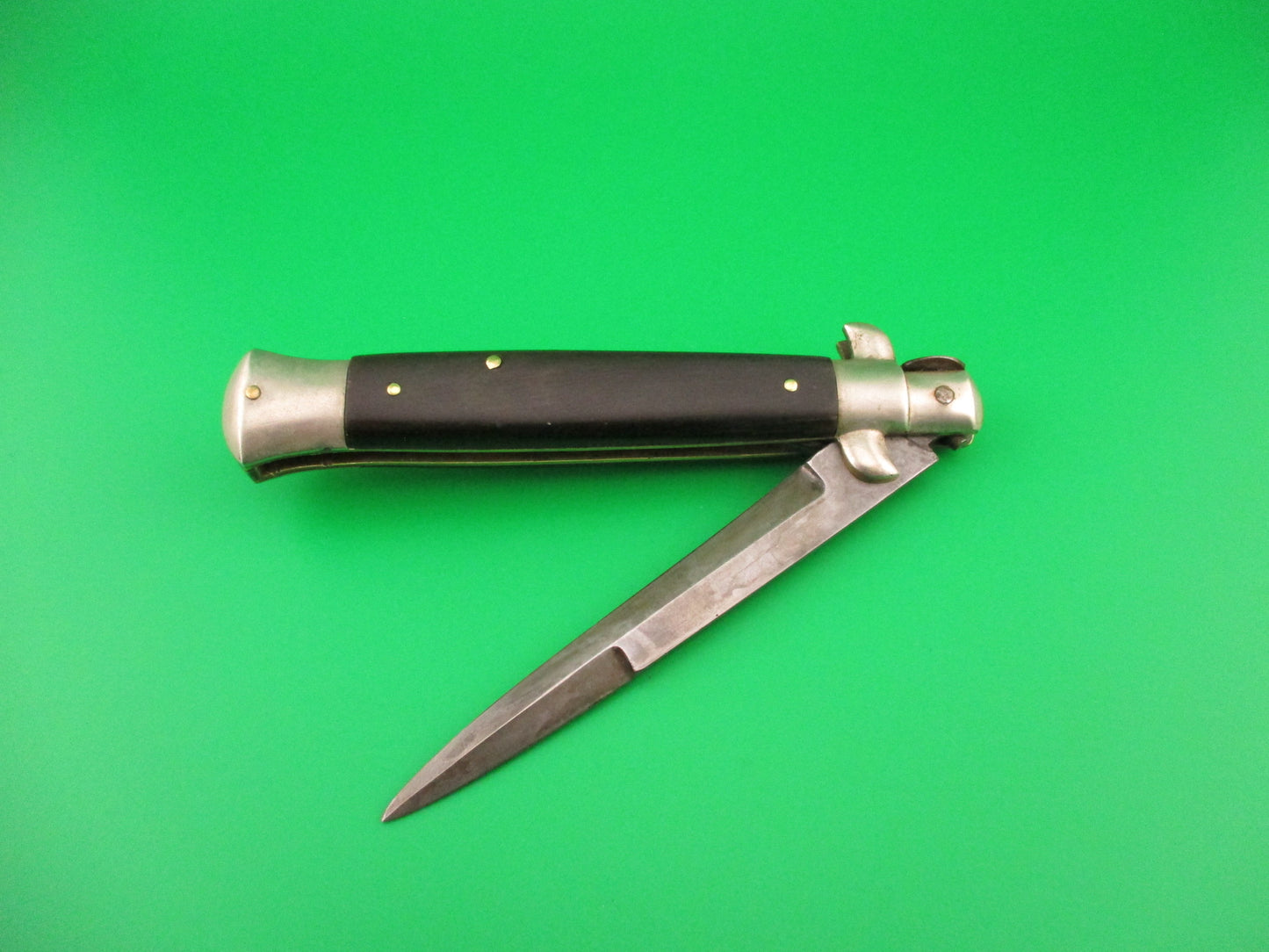 S.M. CO. ITALY 23cm Italian Picklock 1950s vintage horn automatic knife