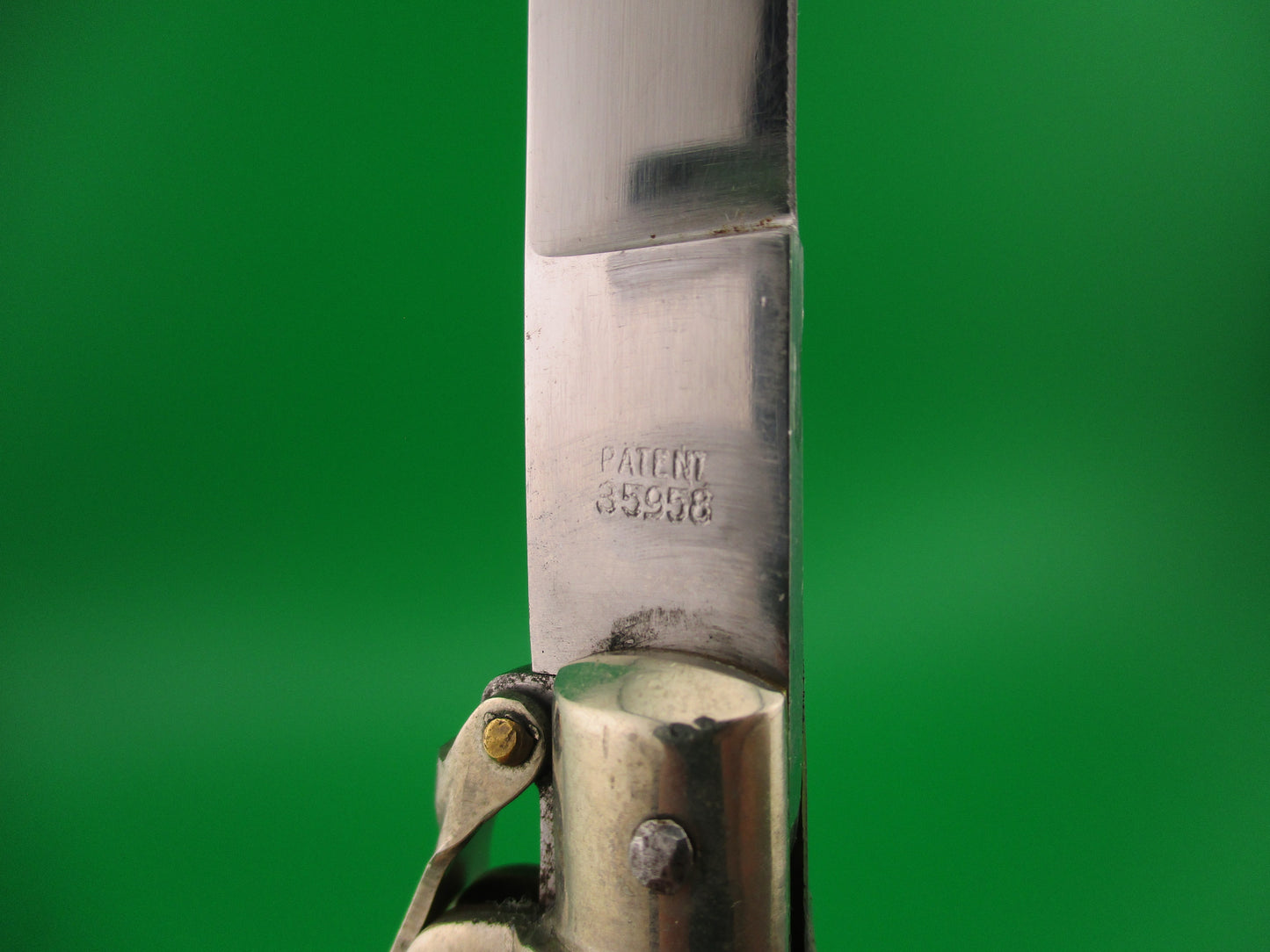 VENIZIA INOX Gondola 23cm Italian Fulcrum release Vintage 1960s automatic knife