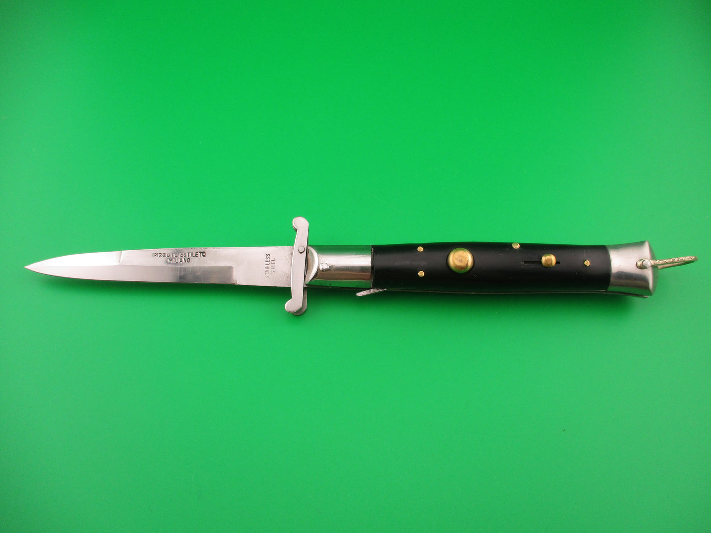 RIZZUTO ESTILETO MILANO 22cm Japanese vintage swing guard 9 inch automatic knife