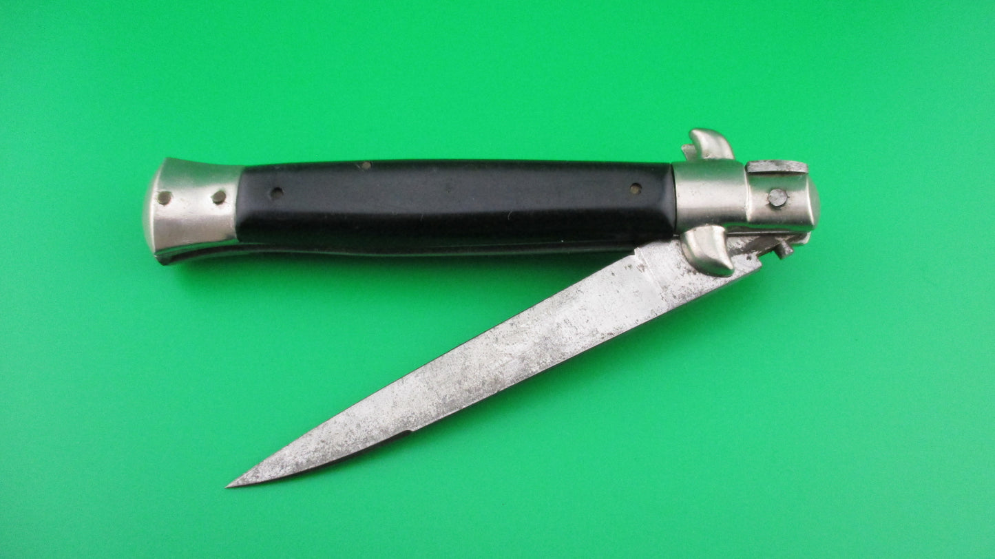 z Albacete Industria Argentina 22cm Stiletto Black swivel bolster knife