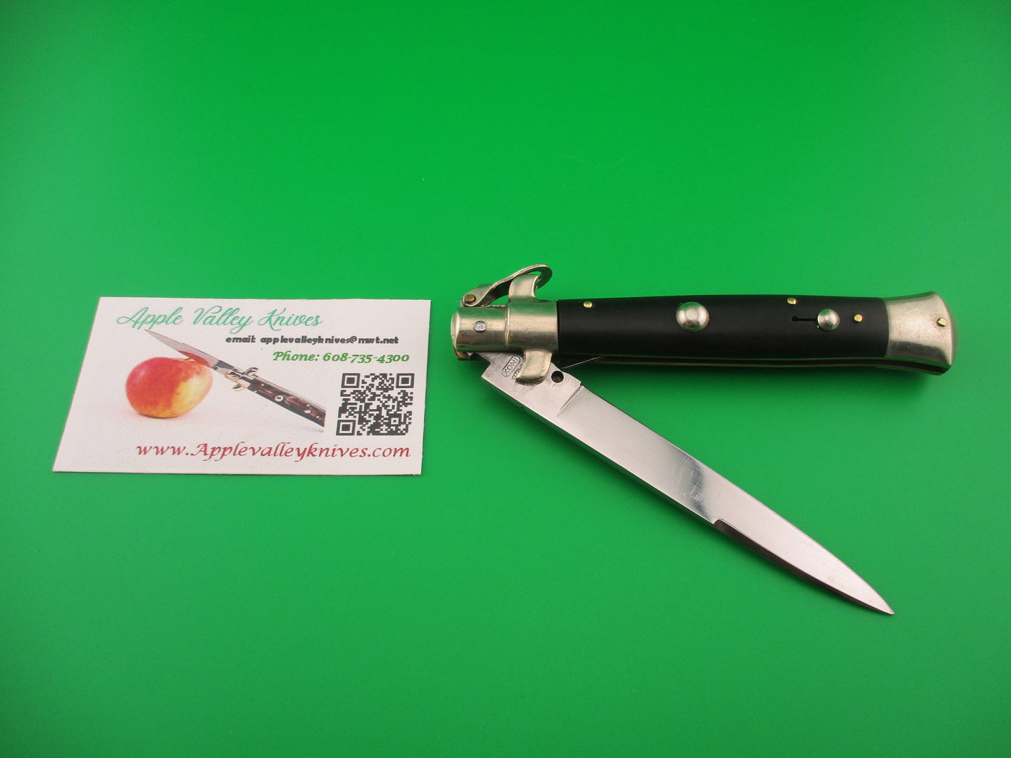 VENIZIA INOX Gondola 23cm Italian Fulcrum release Vintage 1960s automatic knife