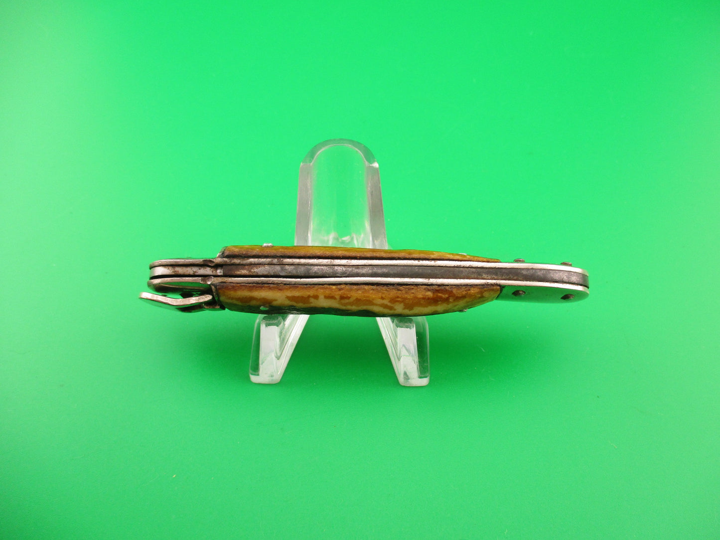 Garrido Toledo 15cm Spanish Stag Lever vintage Souvenir automatic knife