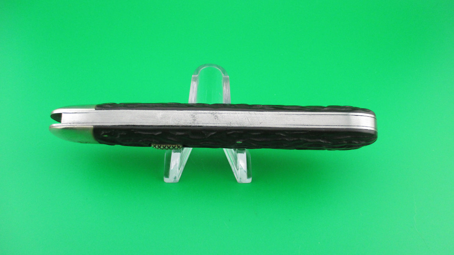 z Flylock Hunter 11000 Large Single Black Wormgroove switchblade knife