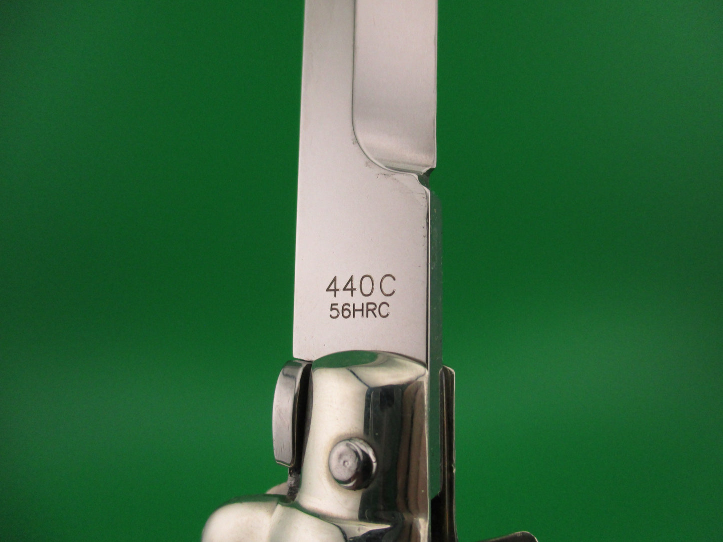Walt's Latama Italy 28cm Italian Stiletto French Tip horn Bayonet blade automatic knife