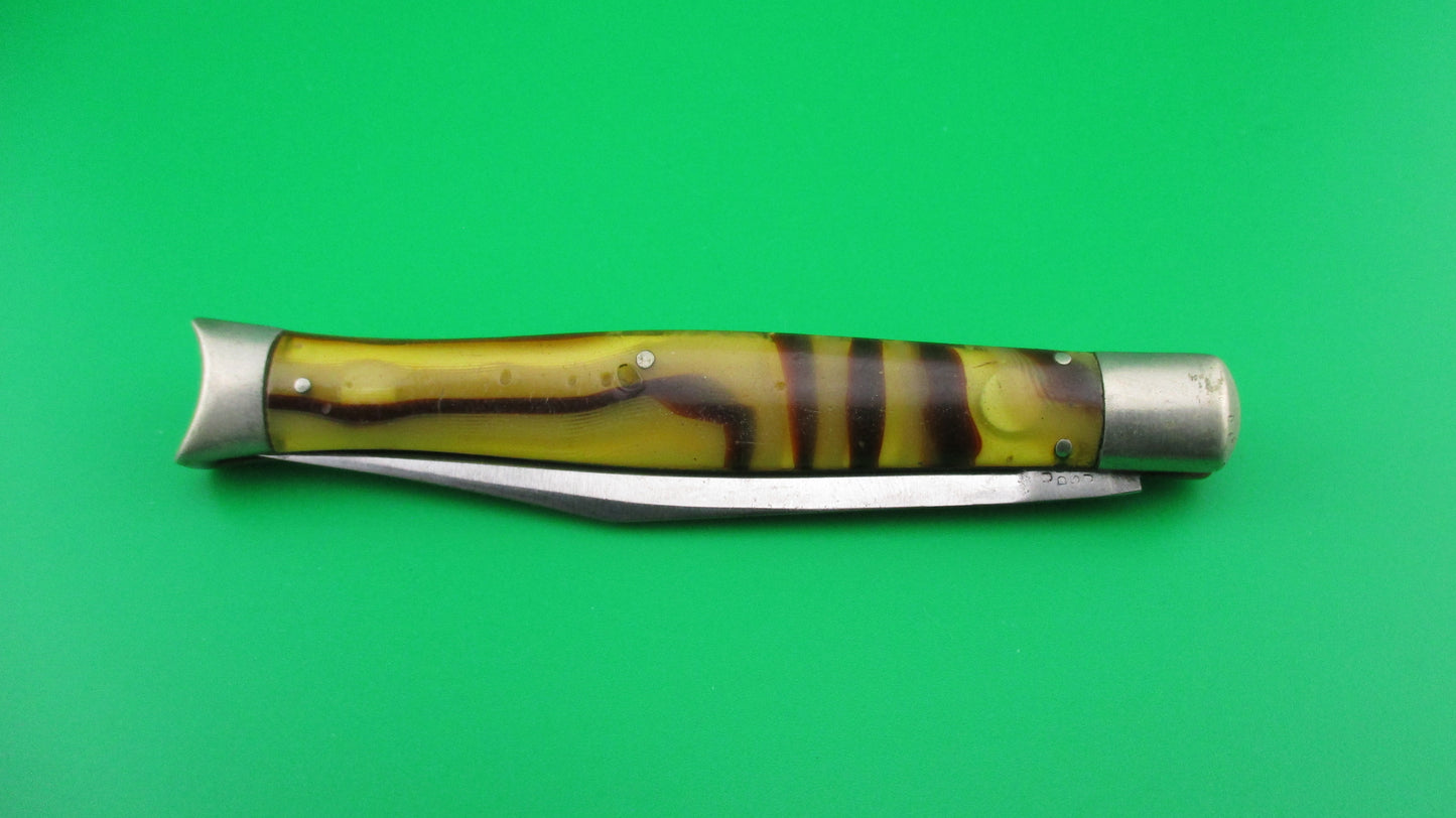 KEEN KUTTER #KS102 Fishtail Butter & Molasses Switchblade knife by Schrade