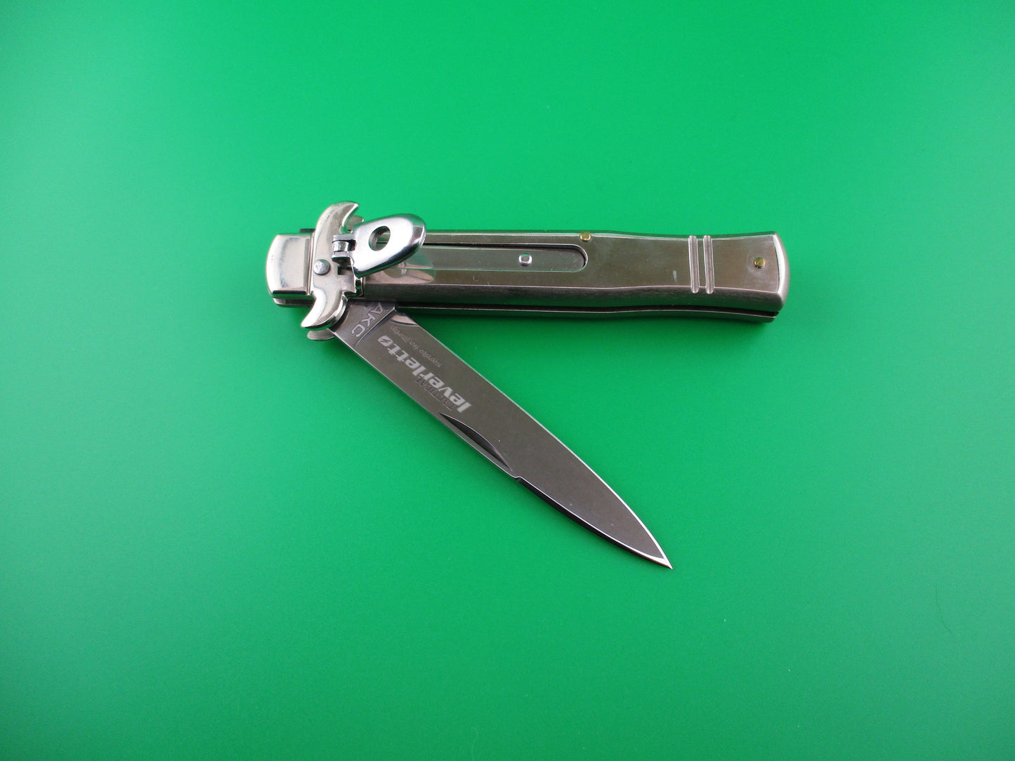 z Leverletto TACTICAL AKC 20cm Italian Bill DeShivs lever automatic knife