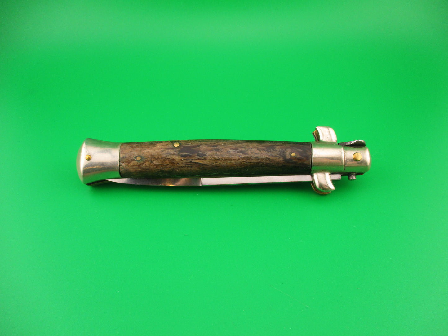 RAIMONDO SPRING STEEL 23cm Italian Picklock 1950s vintage automatic knife