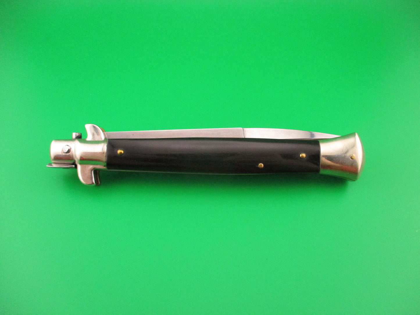 Walts LATAMA 28cm Italian Flat Guard Picklock RAVEN Red dot 5mm automatic knife