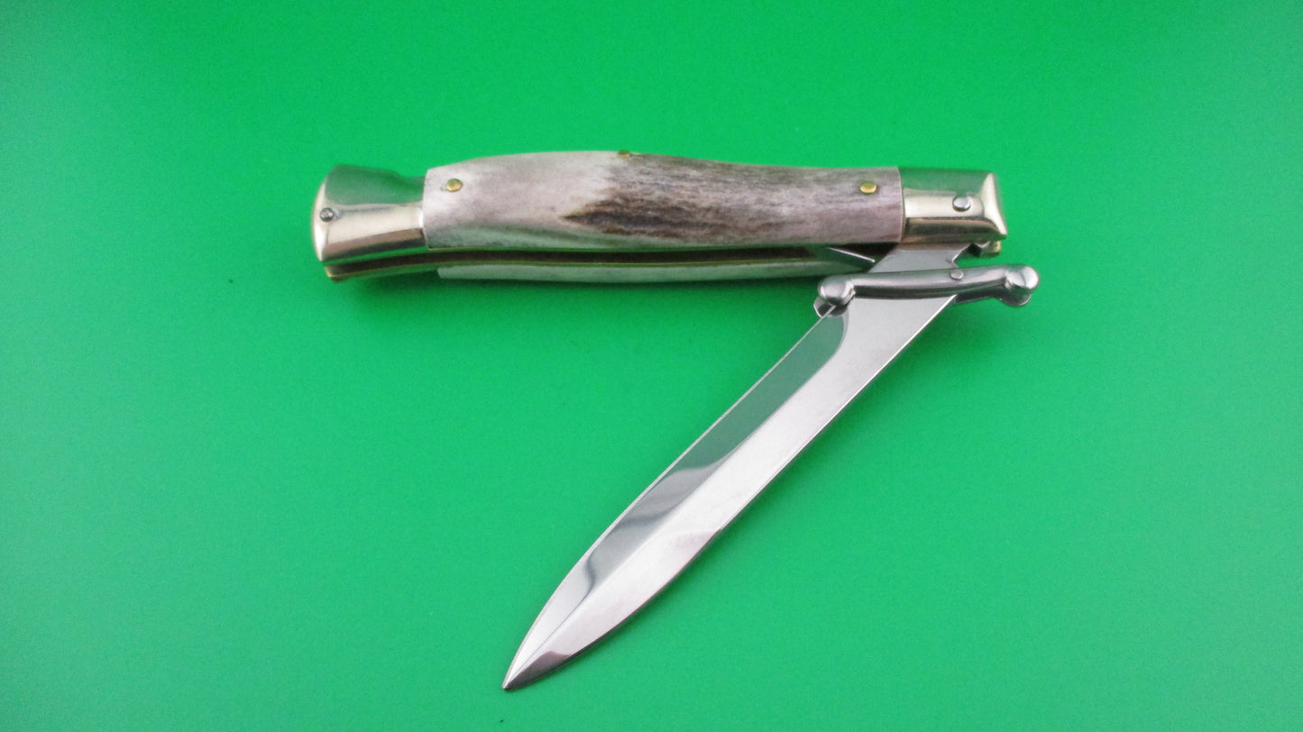 Z AGA CAMPOLIN 23cm Italian Swing Guard Bayonet blade automatic knife