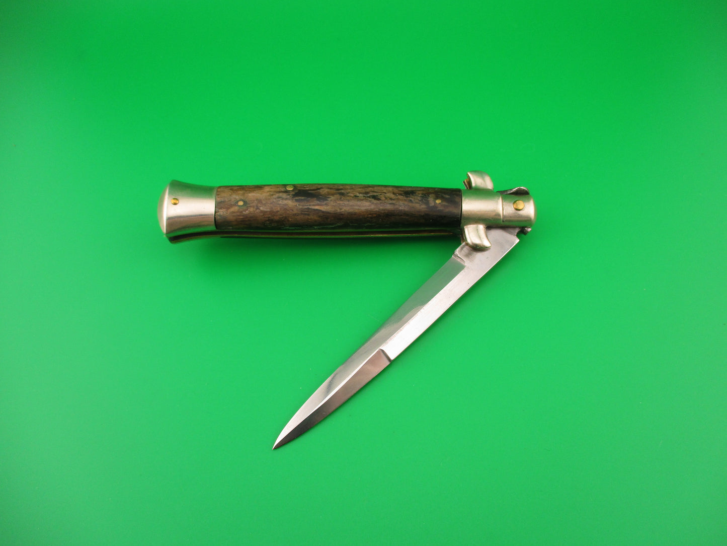 RAIMONDO SPRING STEEL 23cm Italian Picklock 1950s vintage automatic knife