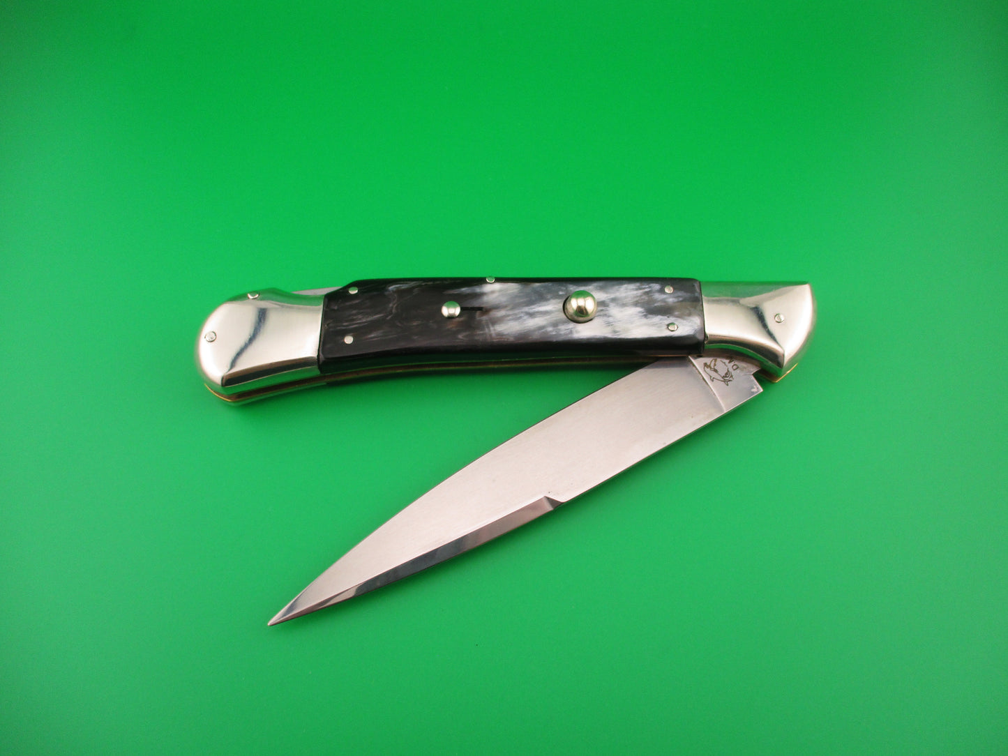 AROSA MANIAGO ITALY 30cm Italian JOLLY Left handed Bird's Head automatic knife