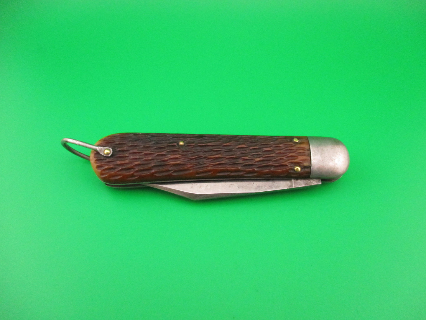 SCHRADE CUT CO M2 Bone WWII Paratrooper Military issue switchblade knife