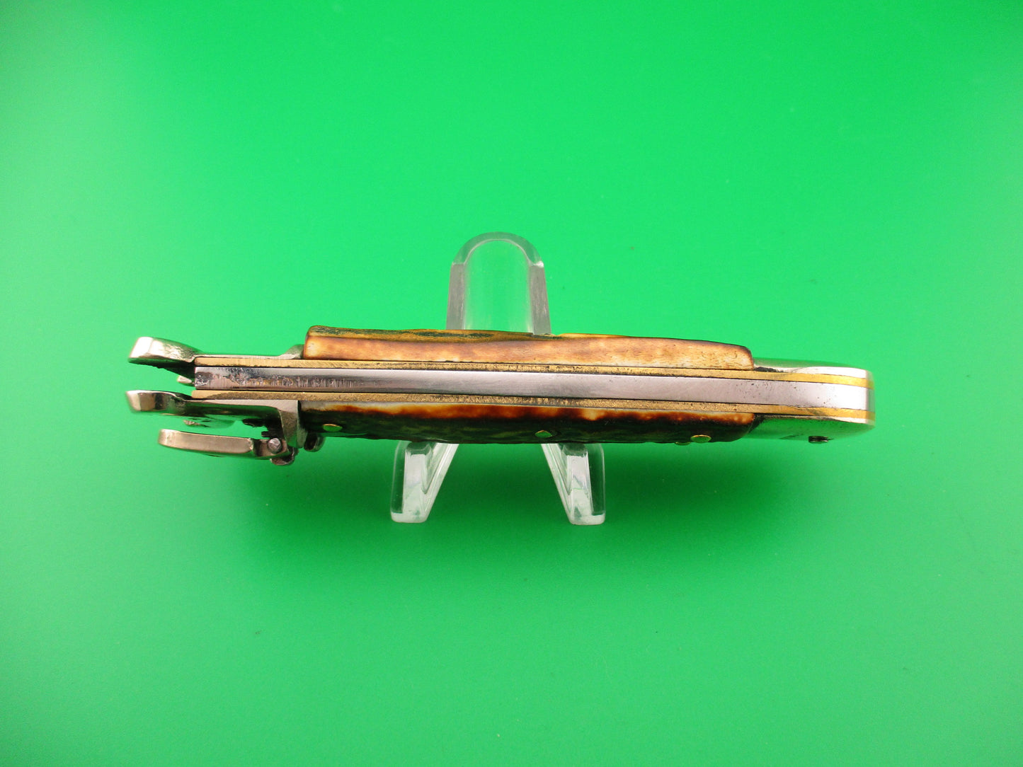 WEIDMANNS HEIL SOLINGEN GERMANY 11cm German Lever Shell Puller Stag Johnny Cade