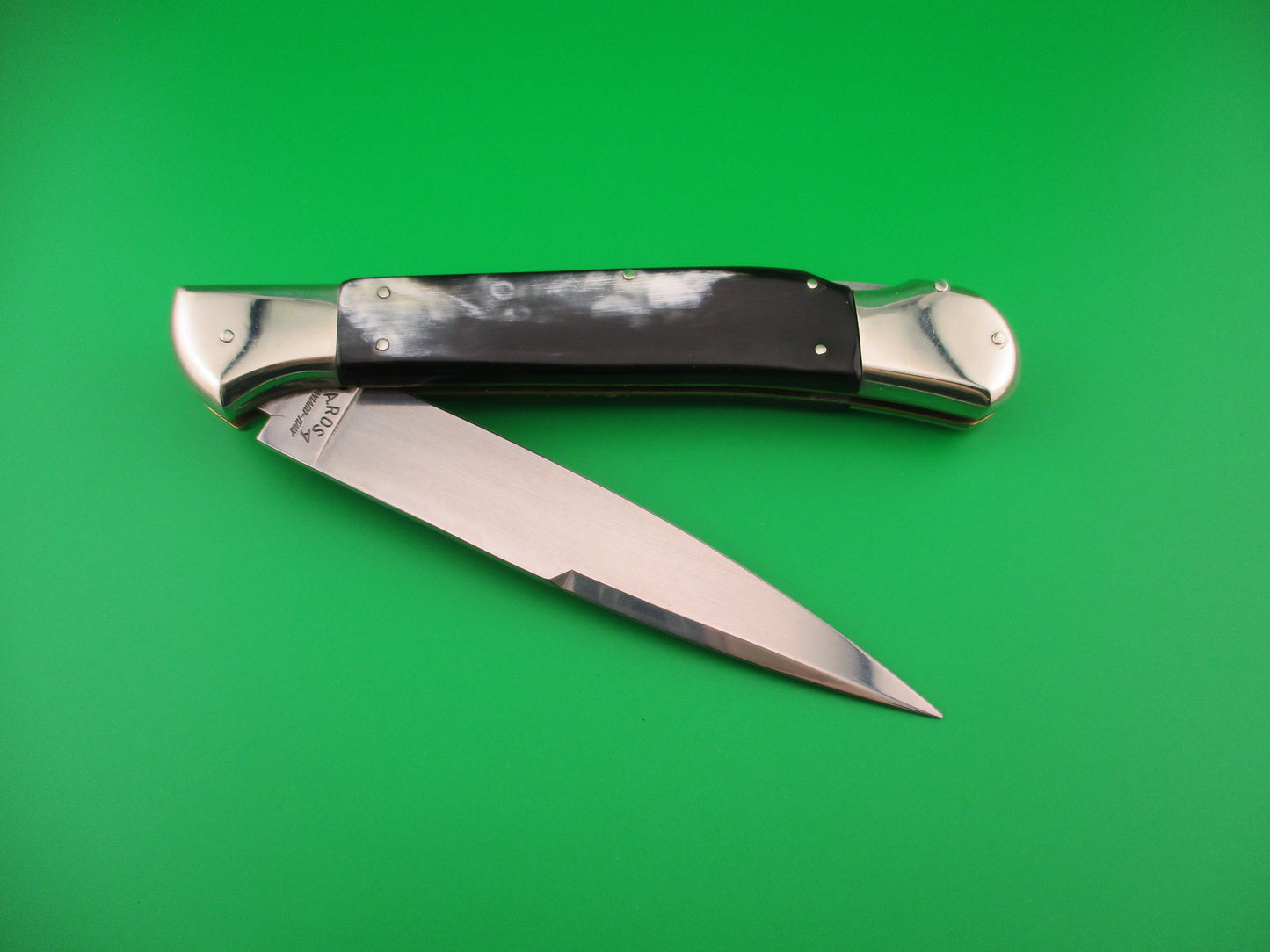 AROSA MANIAGO ITALY 30cm Italian JOLLY Left handed Bird's Head automatic knife