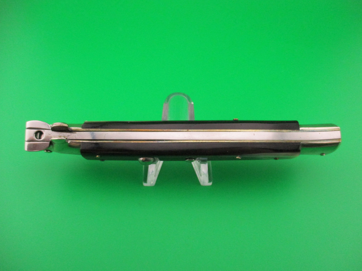 AGA CAMPOLIN 2018 28cm Italian Picklock Dagger Brazilian horn automatic knife