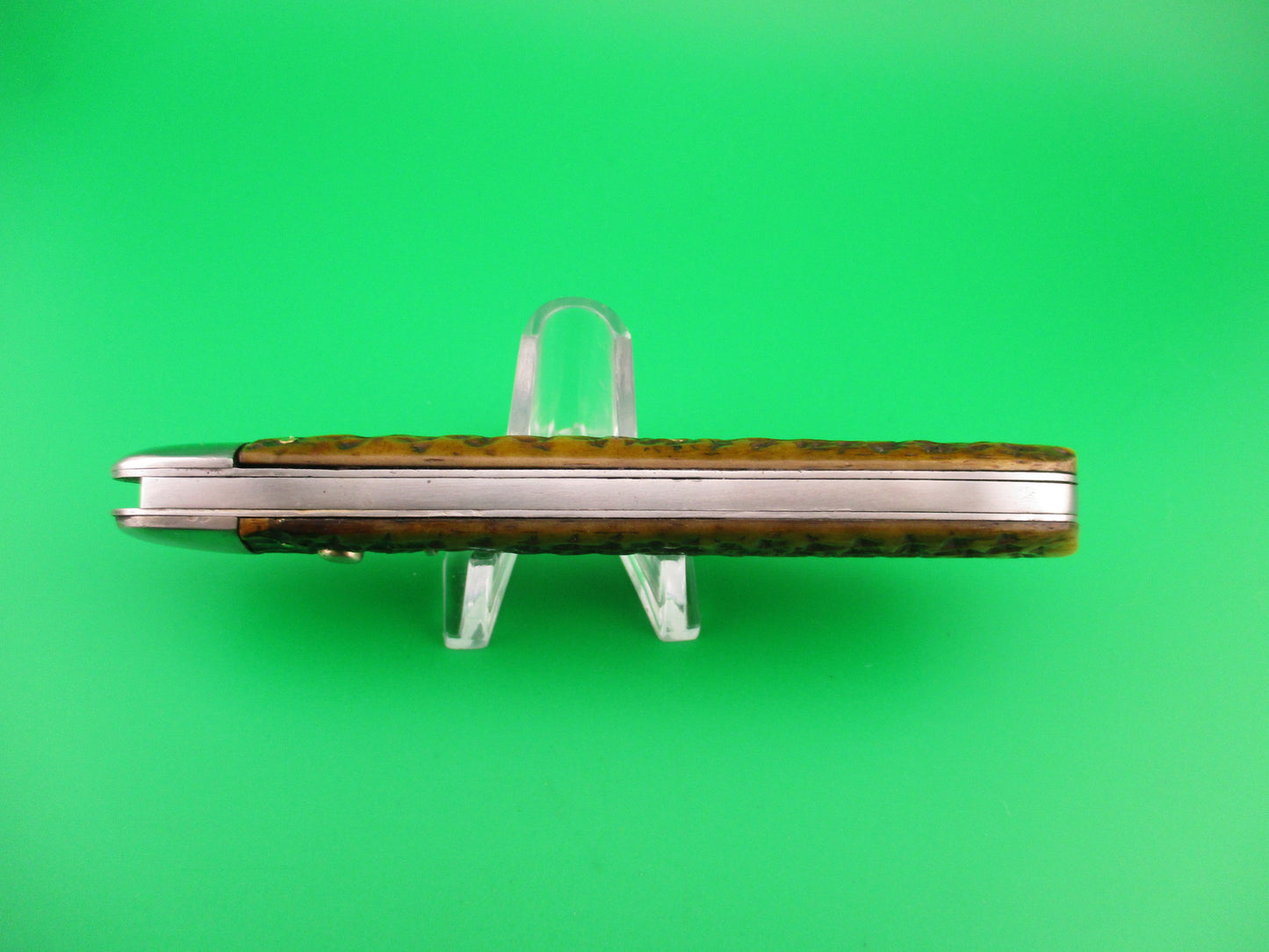 SCHRADE CUT CO Hunter Early 1543 3/4 Picked Bone switchblade knife