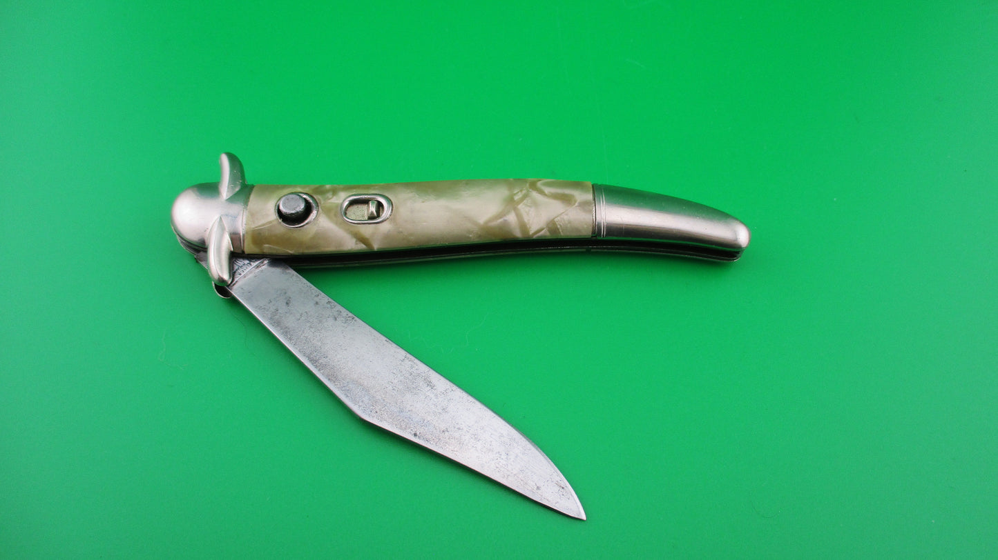 Hammer Brand Imperial Toothpick Cracked Ice w/ finger guards switchblade