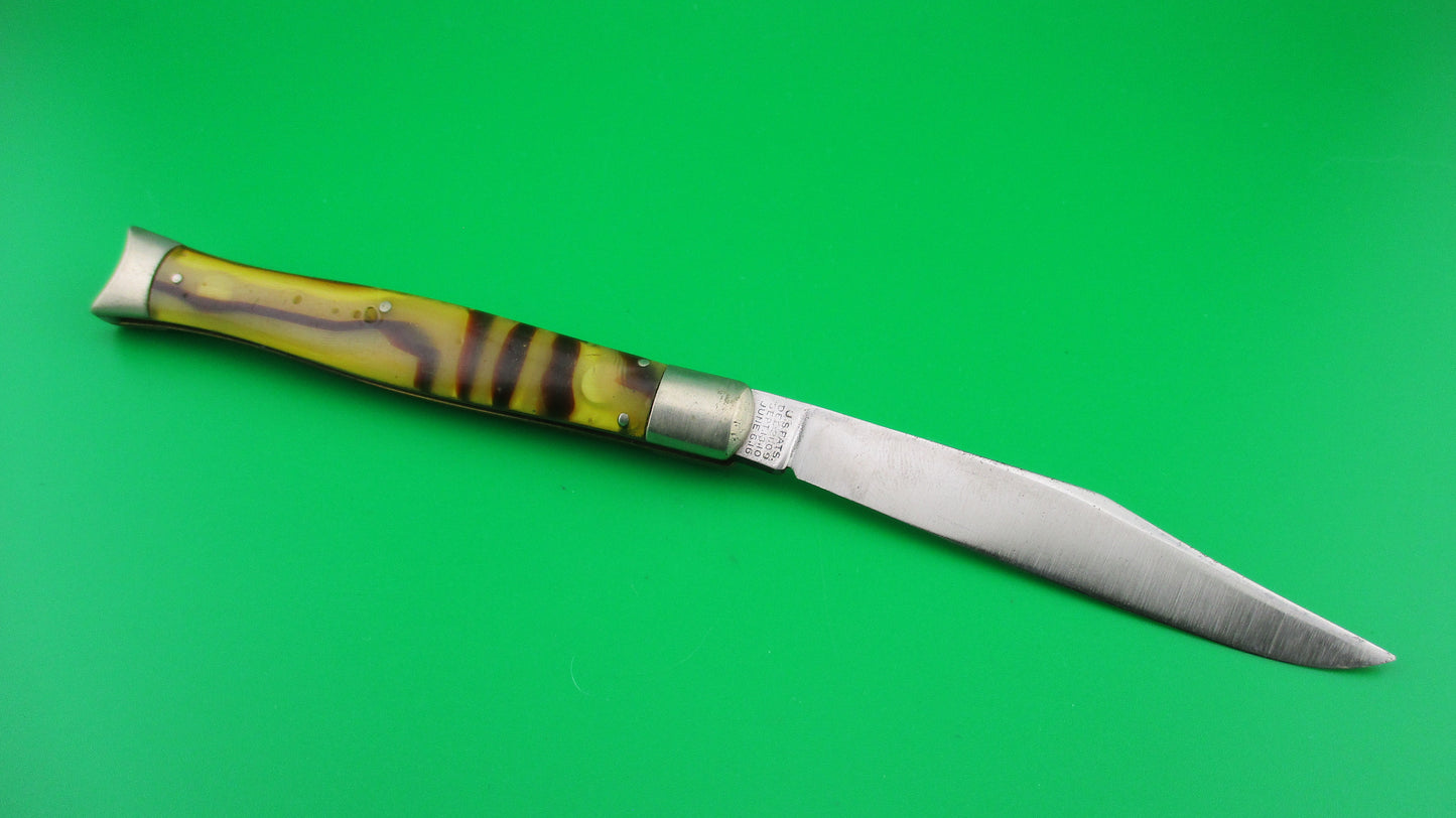 KEEN KUTTER #KS102 Fishtail Butter & Molasses Switchblade knife by Schrade