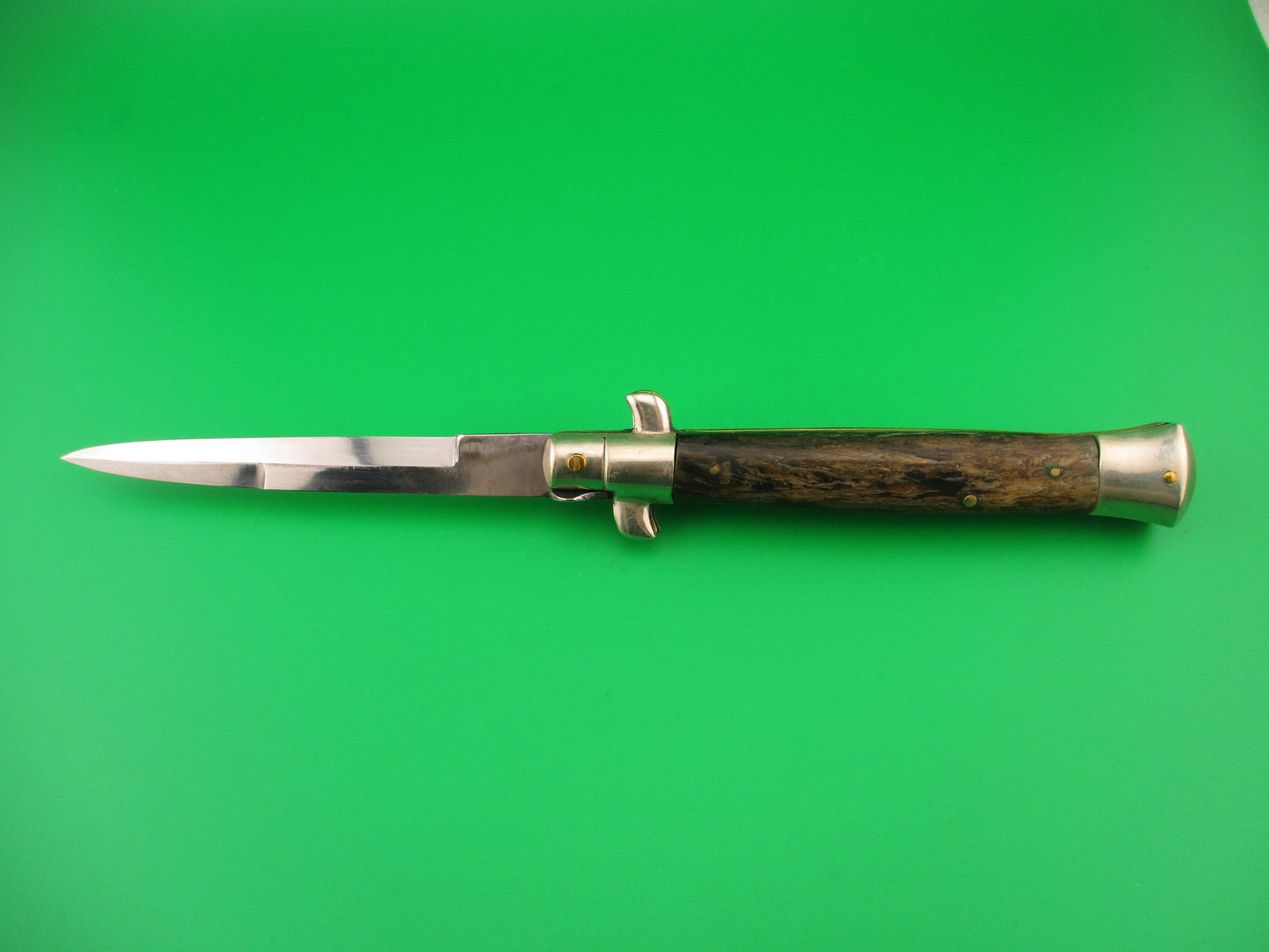 RAIMONDO SPRING STEEL 23cm Italian Picklock 1950s vintage automatic knife
