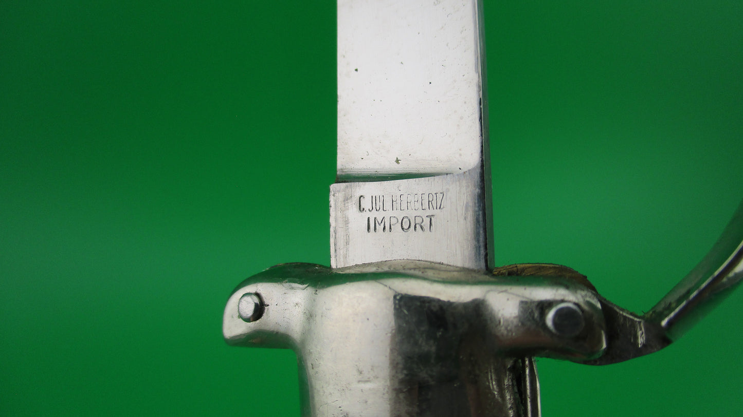 z C JUL HERBERTZ 22cm 1960s Italian Trapdoor OTF switchblade knife