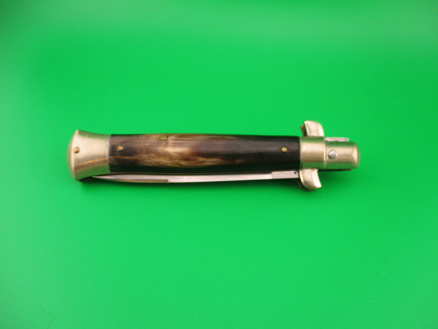 Rostfrei (slant) PATENT 20cm Italian Vintage BoBc Black automatic knife