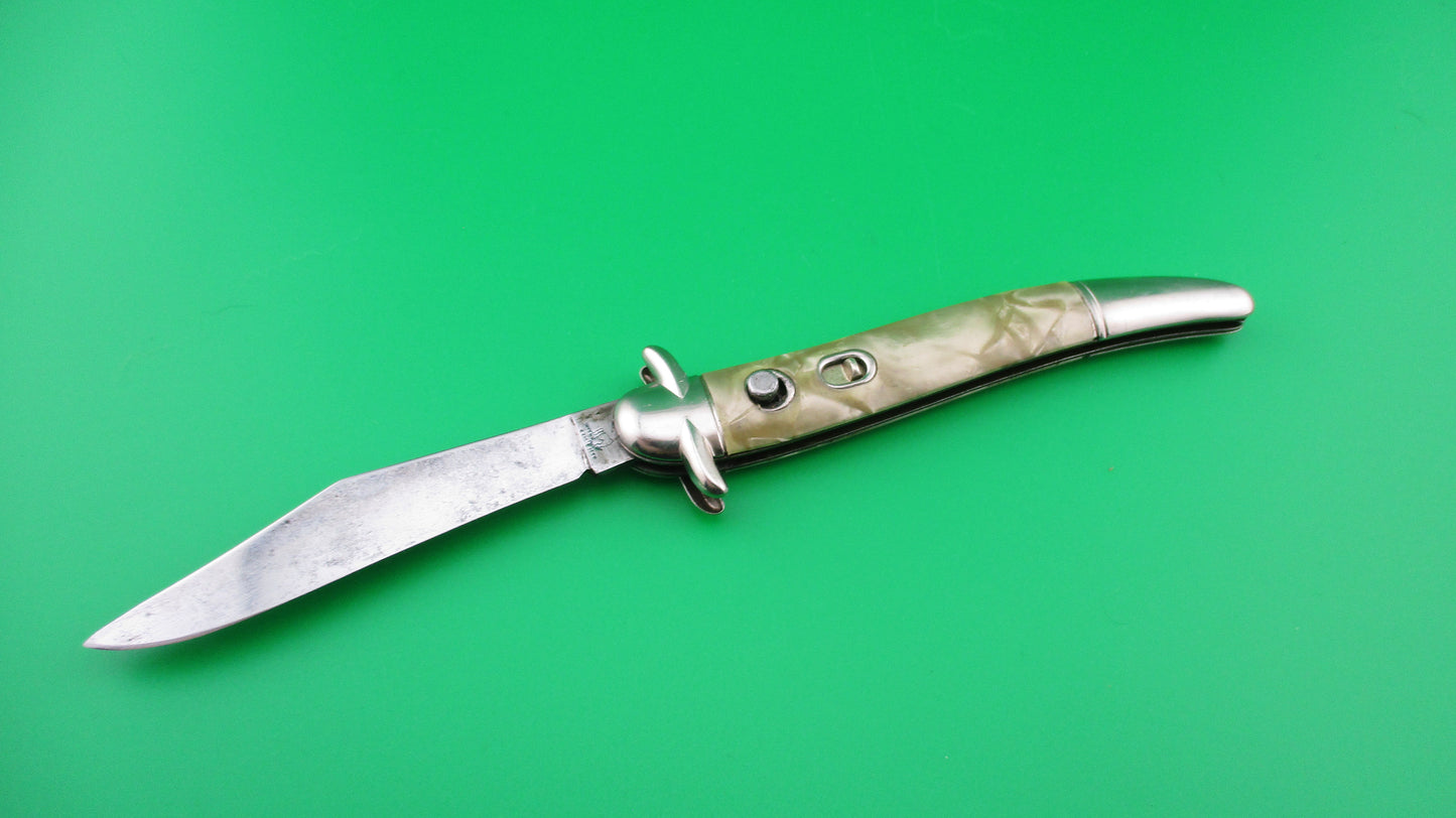 Hammer Brand Imperial Toothpick Cracked Ice w/ finger guards switchblade