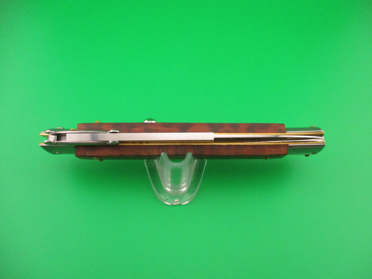 FRANK B ITALY 28cm Italian Swing Guard Snakewood Automatic knife