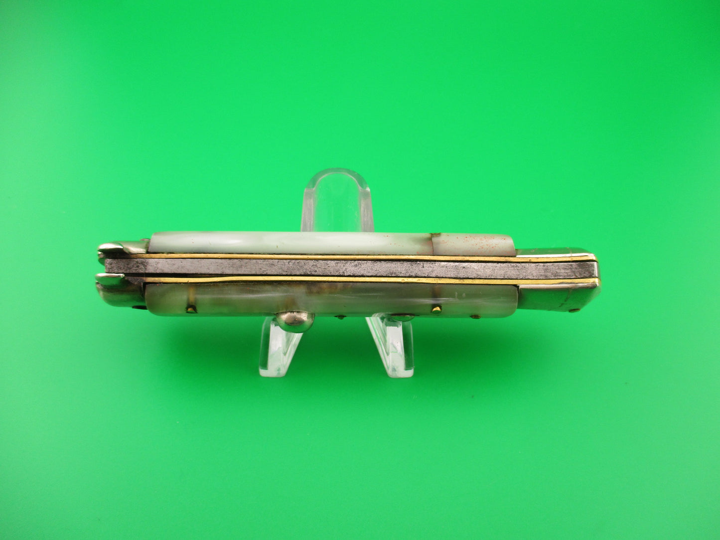 VIRGINIA INOX PATENT 96847 20cm Italian Derby Totem Pearlex BOBC automatic knife
