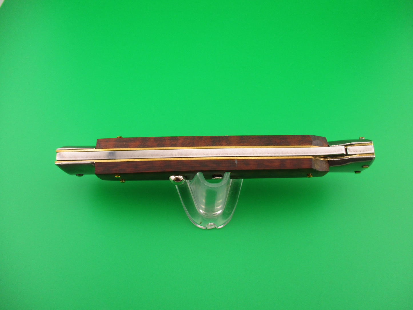 FRANK B ITALY 28cm Italian Swing Guard Snakewood Automatic knife