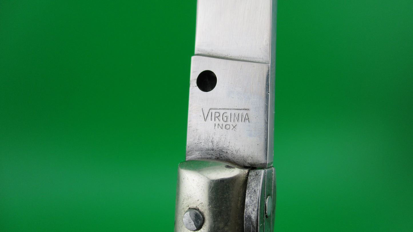 z VIRGINIA INOX 28cm Italian Transitional Stag Stiletto switchblade knife