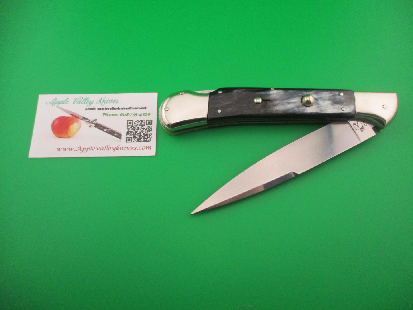 AROSA MANIAGO ITALY 30cm Italian JOLLY Left handed Bird's Head automatic knife