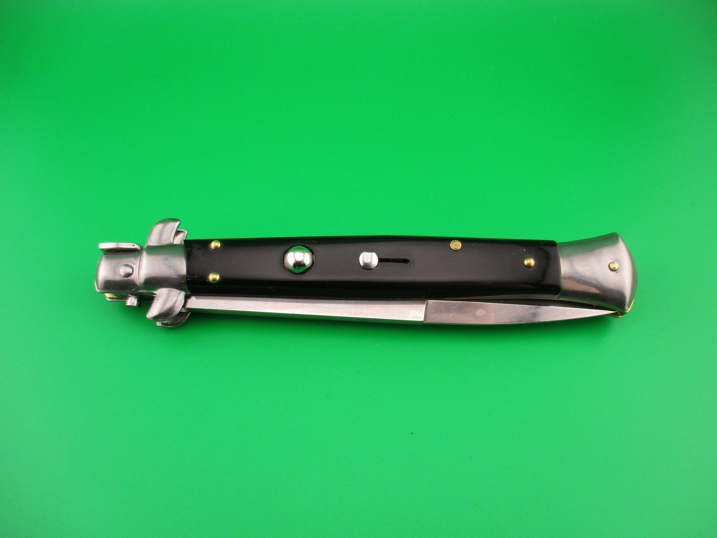 FRANK B ITALY 28cm Italian Stiletto Swivel bolster bayonet automatic knife