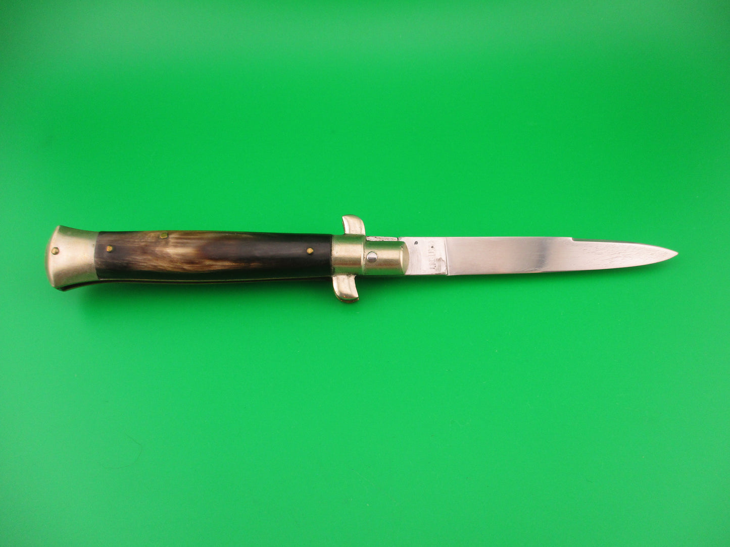 Rostfrei (slant) PATENT 20cm Italian Vintage BoBc Black automatic knife