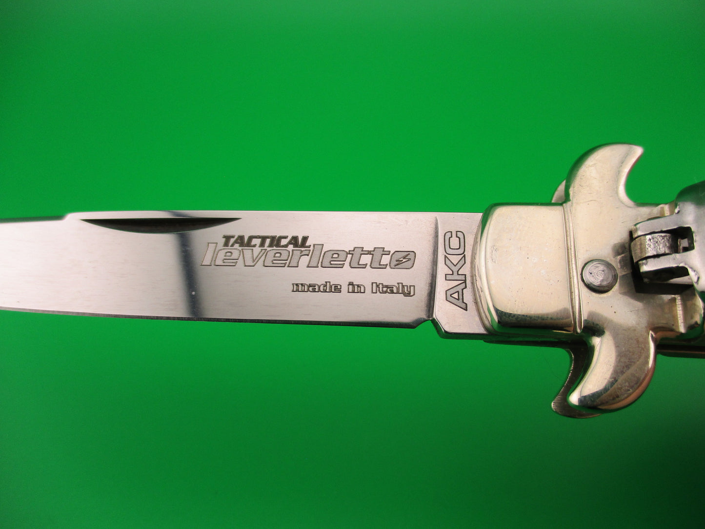 z Leverletto TACTICAL AKC 20cm Italian Bill DeShivs lever automatic knife