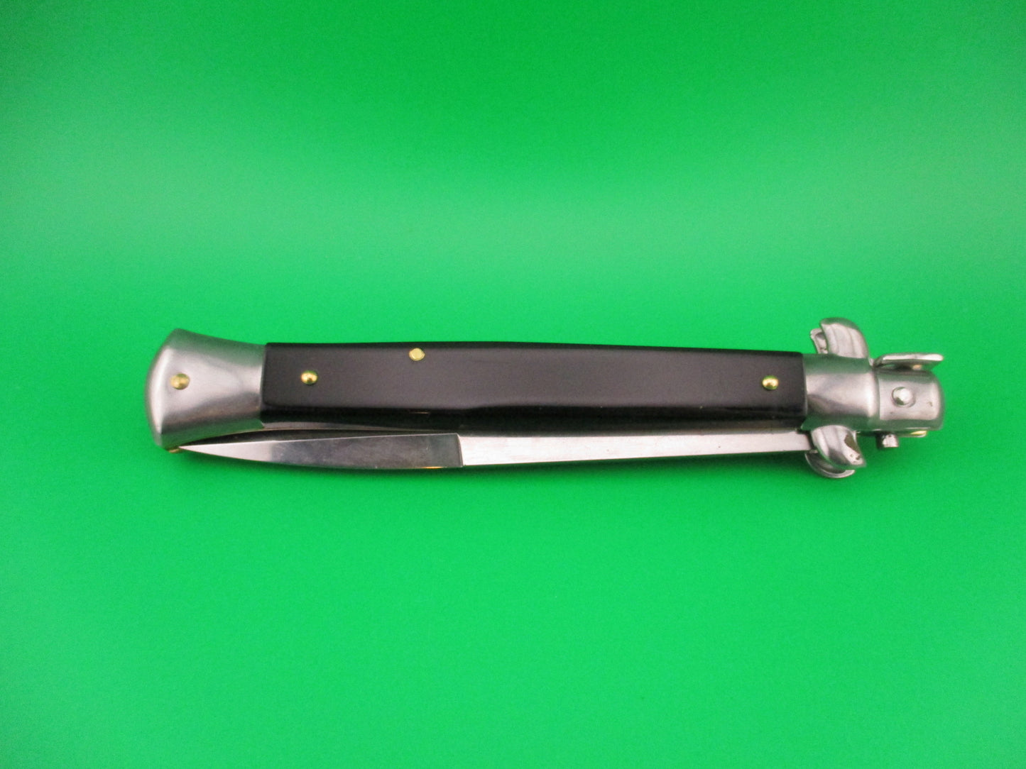 FRANK B ITALY 28cm Italian Stiletto Swivel bolster bayonet automatic knife