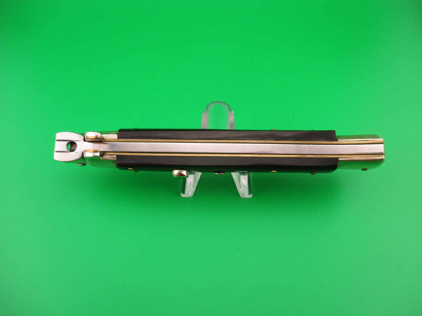 Walts LATAMA 28cm Italian Flat Guard Picklock RAVEN Red dot 5mm automatic knife