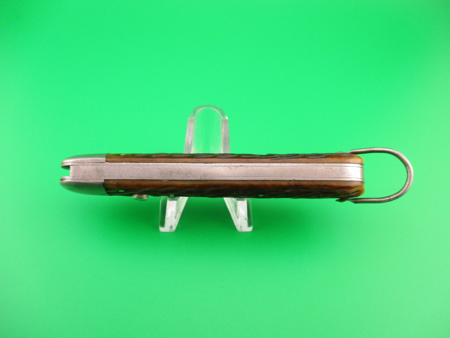 SCHRADE CUT CO M2 Bone WWII Paratrooper Military issue switchblade knife